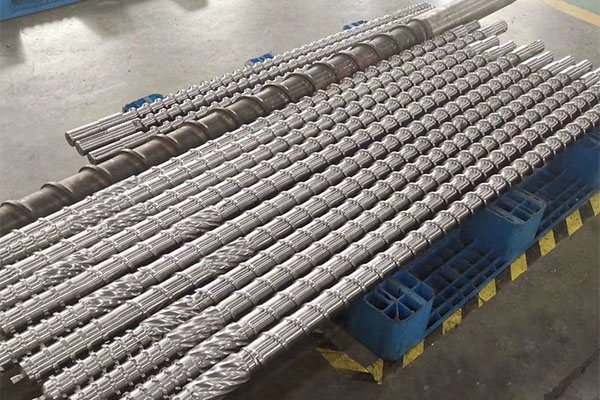 塑料注塑机配件螺杆机筒